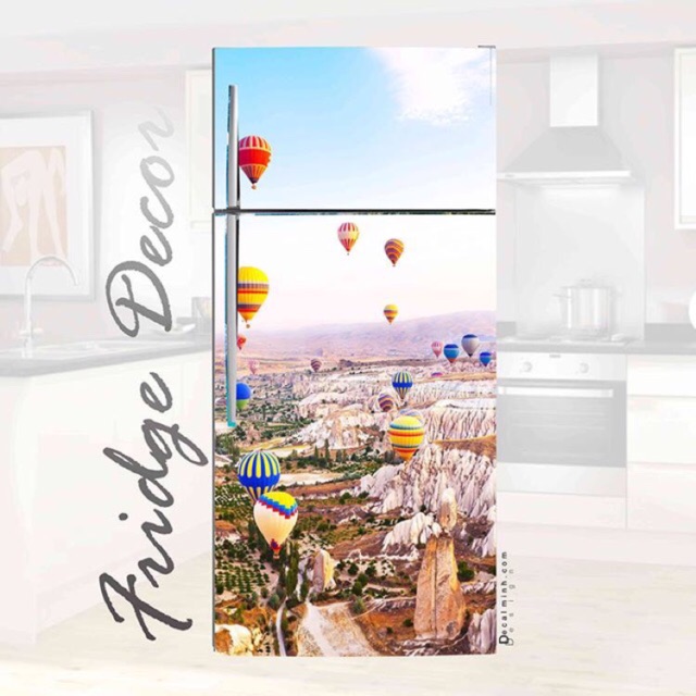 Decal Trang Trí Tủ Lanh Chống Nước