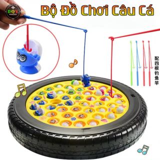 Đồ chơi câu cá cao cấp 45 con có nhạc đèn