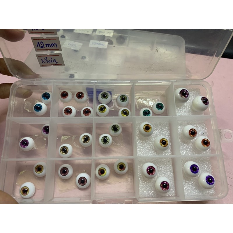 Mắt búp bê - BJD eyes 12mm
