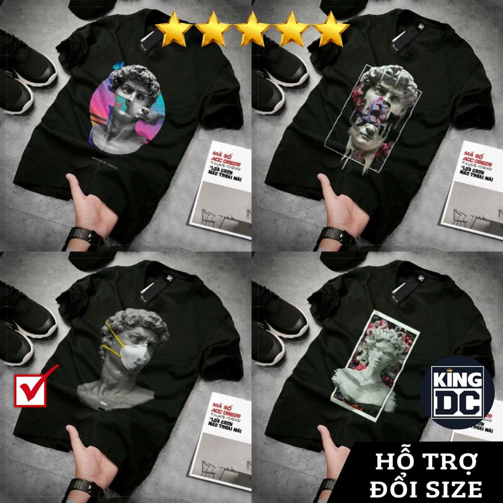 Rẻ-Đẹp Áo Thun Unisex Tay Lỡ Đen Độc Lạ-ODC thời trang phong cách hiện đại cá tính-Nhận in theo yêu cầu-Hình in nét đẹp
