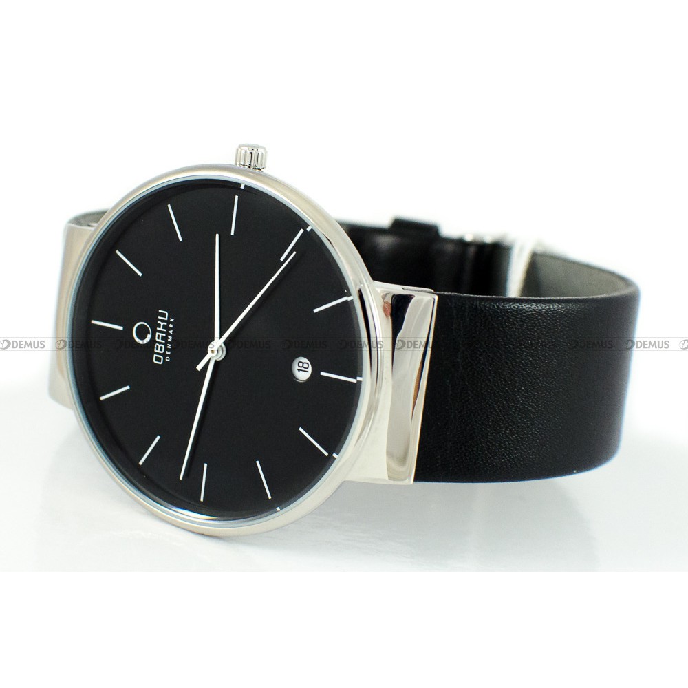 Đồng hồ Nam Obaku V153GCBRB dây Da