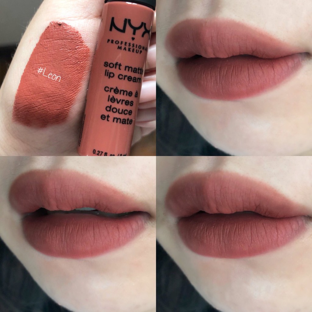 Son kem lì NYX Soft Matte Lip Cream - SMLC 60 Leon