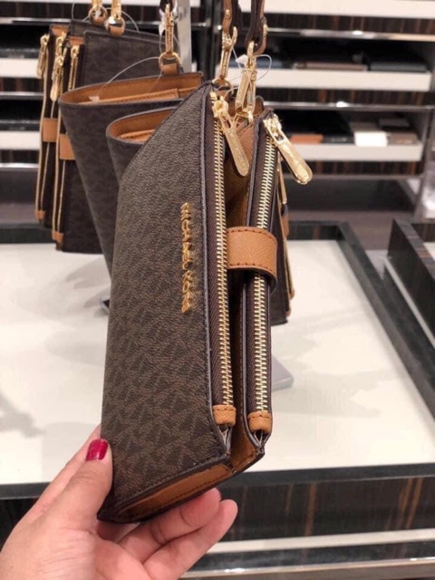 Ví MK 2 zip hiếm siêu đẹp AUTHENTIC