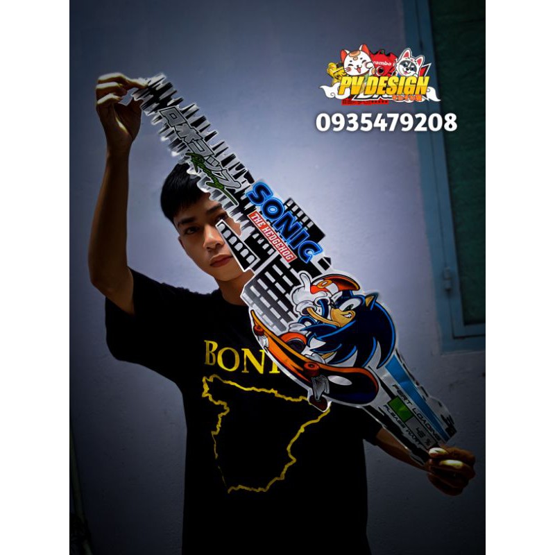 Tem Sonic cho xe Sirius