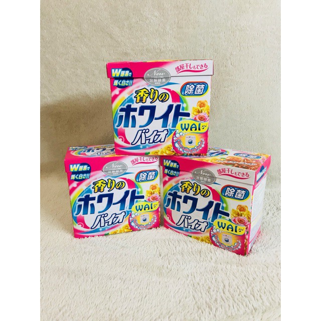 Bột Giặt WAI - GiaDungDrb, bột giặt NHẬT BẢN hộp 900g (xanh và hồng ngẫu nhiên)