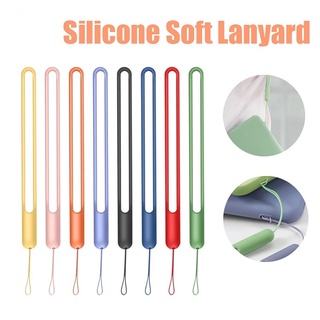 Dây treo điện thoại thẻ ID bộ đàm USB đeo tay silicone dẻo chống mất 8 màu sắc tùy chọn tiện lợi