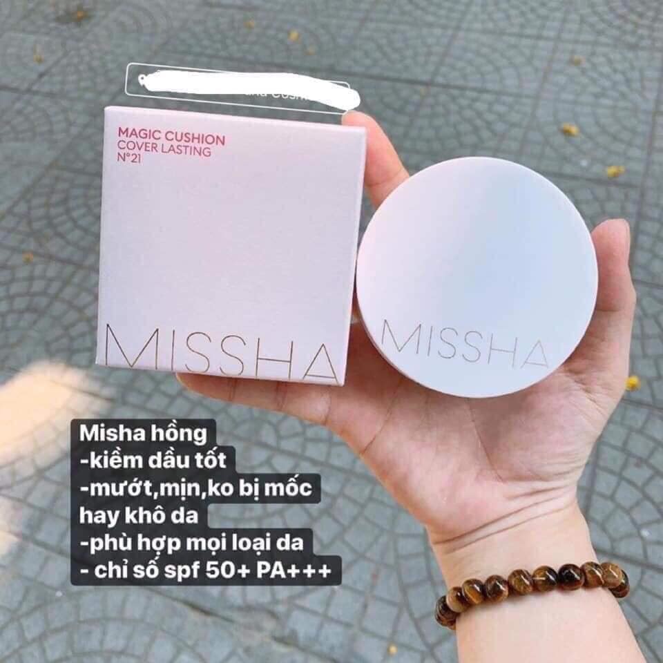 Phấn nước 💖FREESHIP? Phấn Missha M Magic Cushion SPF50+ PA+++ mềm mỏng tự nhiên