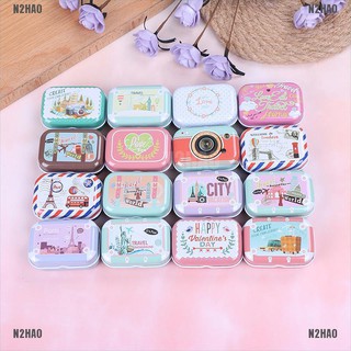Hộp Thiếc Mini Đựng Trang Sức / Đồng Xu N2HAO