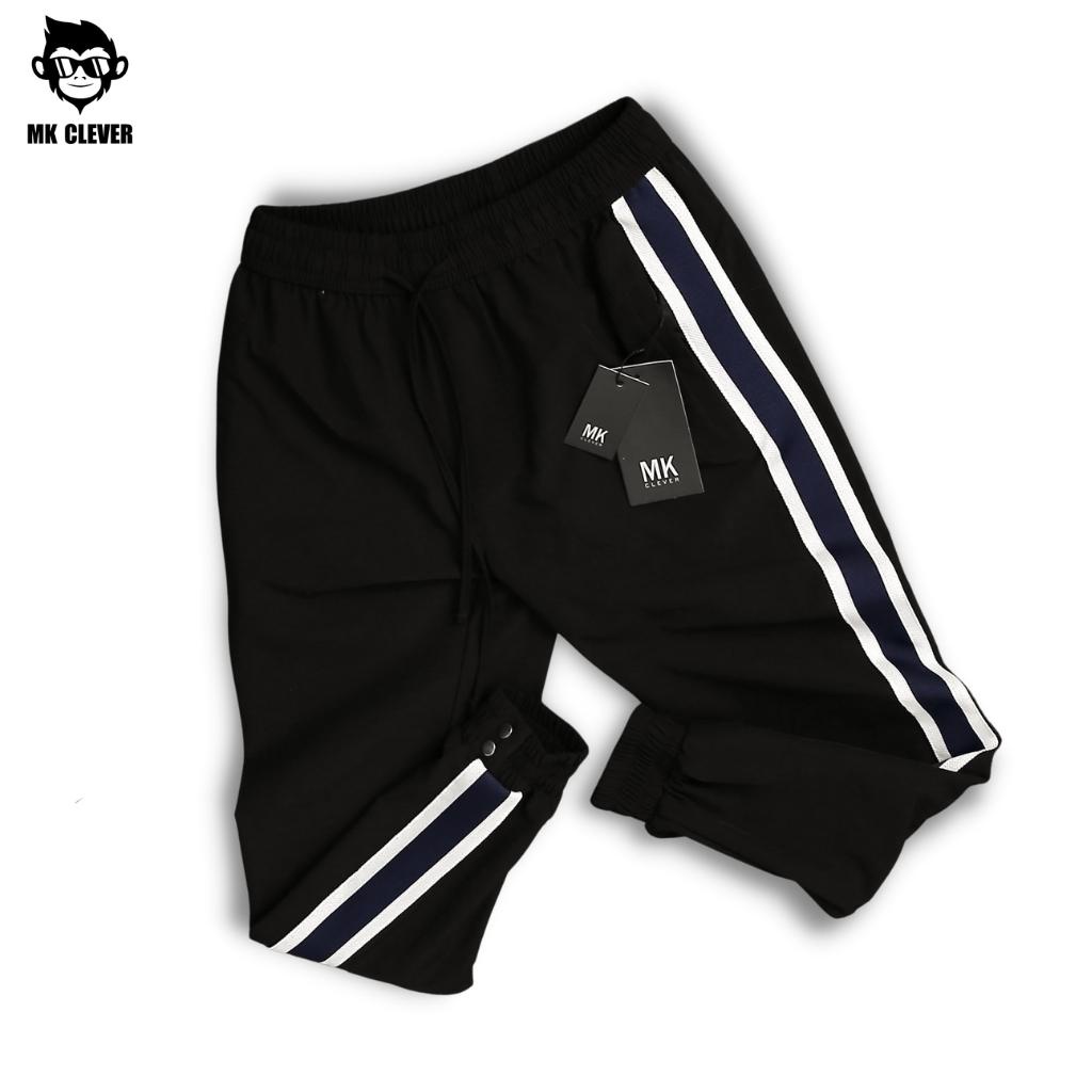 Quần Jogger Nam Ba Sọc MK CLEVER Chất Liệu Vải Gió Cao Cấp Thiết Kế Trẻ Trung Năng Động