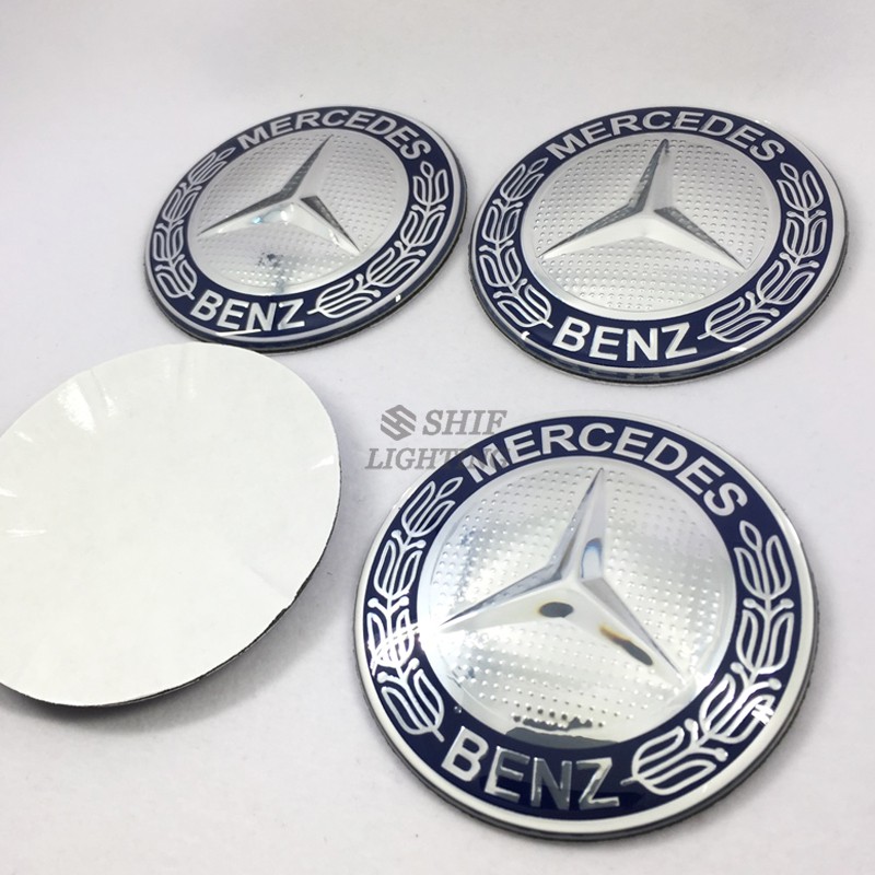 Miếng dán logo hình ngôi sao cho xe hơi Mercedes