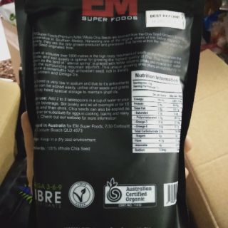 HẠT CHIA BLACK BAG ÚC 500G