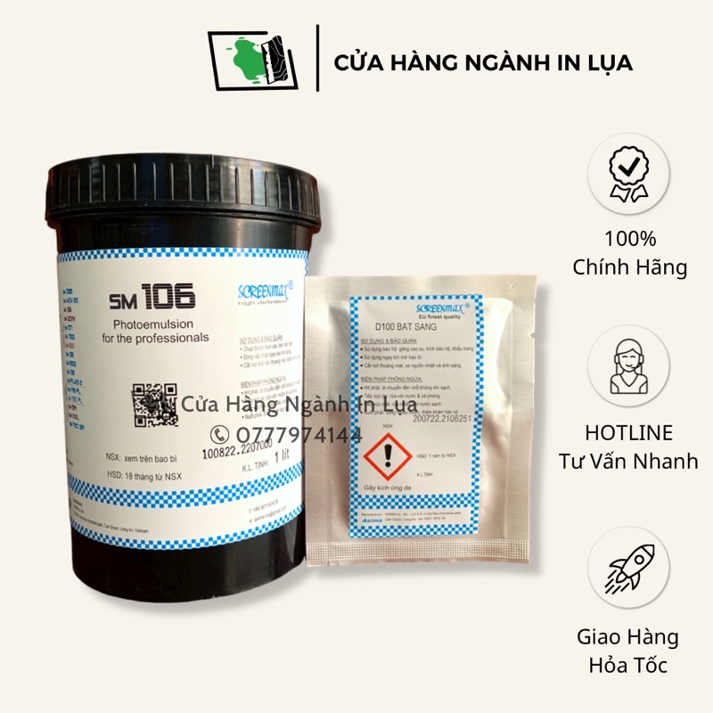 Keo chụp bản SM 106 hệ nước