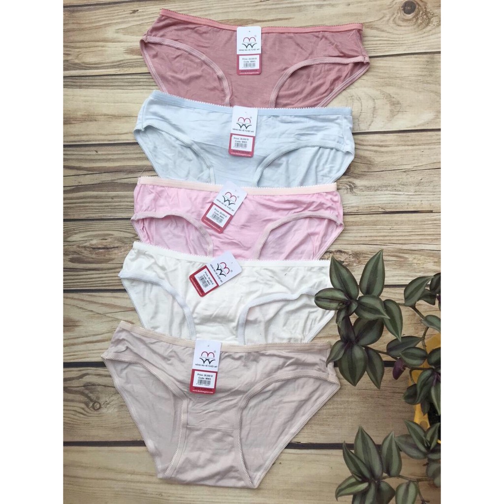 quần lót nữ cotton lụa mềm mịn Việt Nam