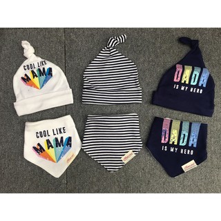 Set 3 mũ yếm momcare  cho bé