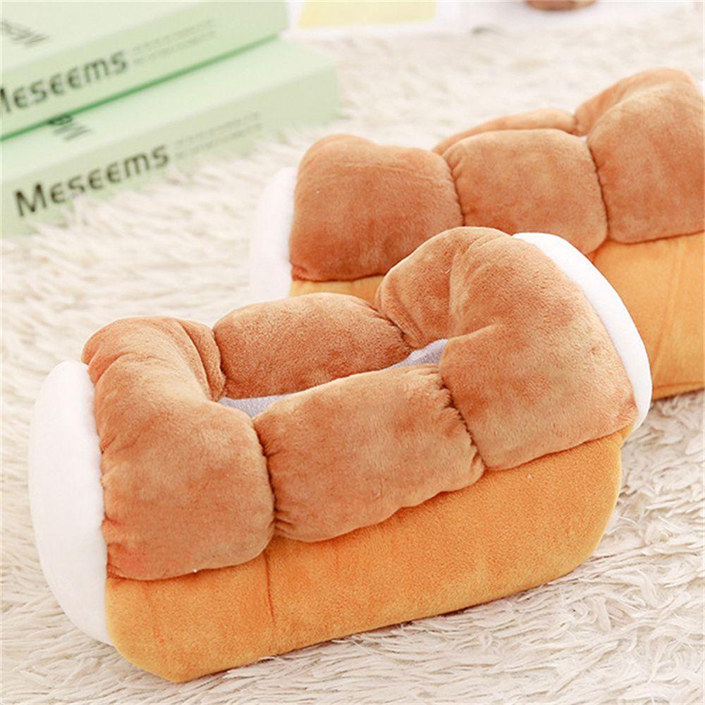 Hộp Đựng Khăn Giấy Hình Bánh Mì Nhồi Bông Ngộ Nghĩnh Ốp