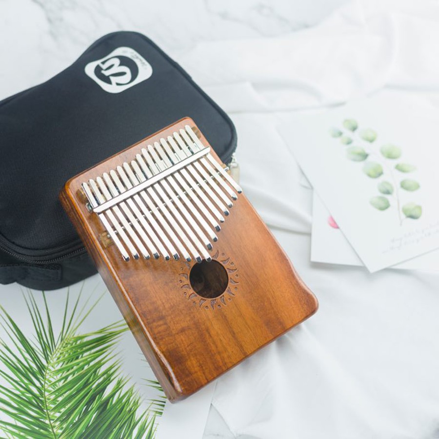 Đàn Kalimba gỗ Walter cao cấp walnut 17 phím - Thumb Piano 17 keys - HÀNG CÓ SẴN