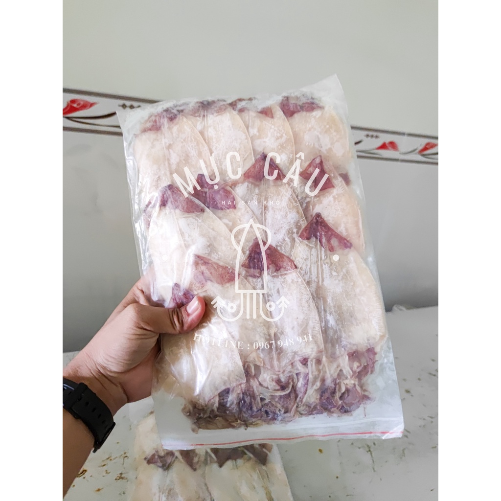 [ĐỒ ĂN VẶT] 5 con MỰC LÁ Mực khô sấy khô size nhỏ - Hàng cao cấp, dày cơm, không chất bảo quản 30-35 con/Kg | BigBuy360 - bigbuy360.vn