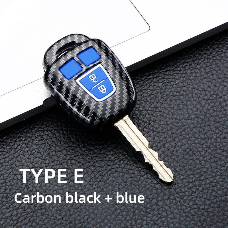 Vỏ Silicon Sợi Carbon Bảo Vệ Chìa Khóa Xe Hơi Toyota Camry Prius 2012 2013 2014 2015 2016 2017 Corolla RAV4 TOY43 2 / 3 / 4   Lật Vỏ Chìa Khóa Điều Khiển Từ Xa Cho Toyota VIOS GEN 3 Yaris / Toyota VIOS GEN 4 / RAV4