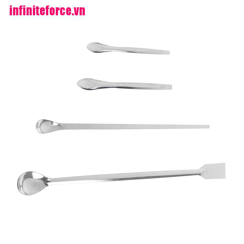[Hàng mới về] Muỗng xúc sử dụng trong phòng thí nghiệm bằng thép không gỉ an toàn