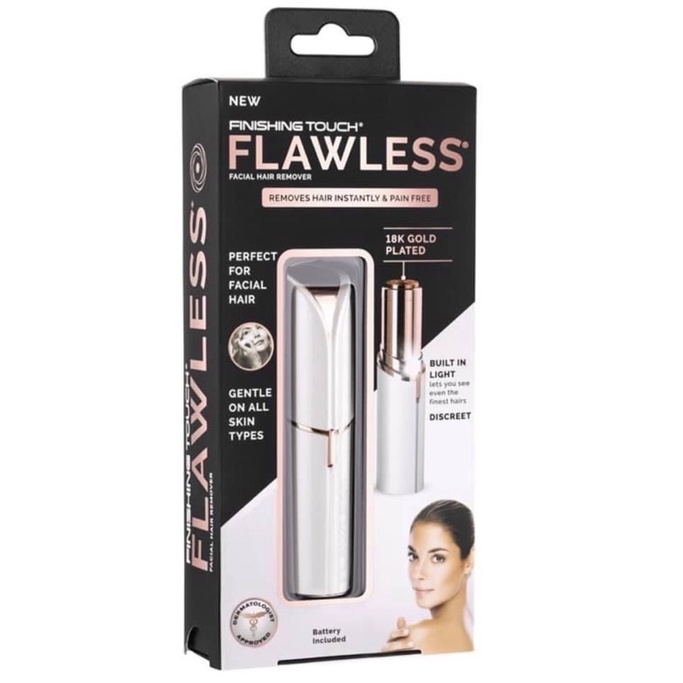 (Hàng chính hãng) Máy tỉa lông mày Finishing Touch Flawless