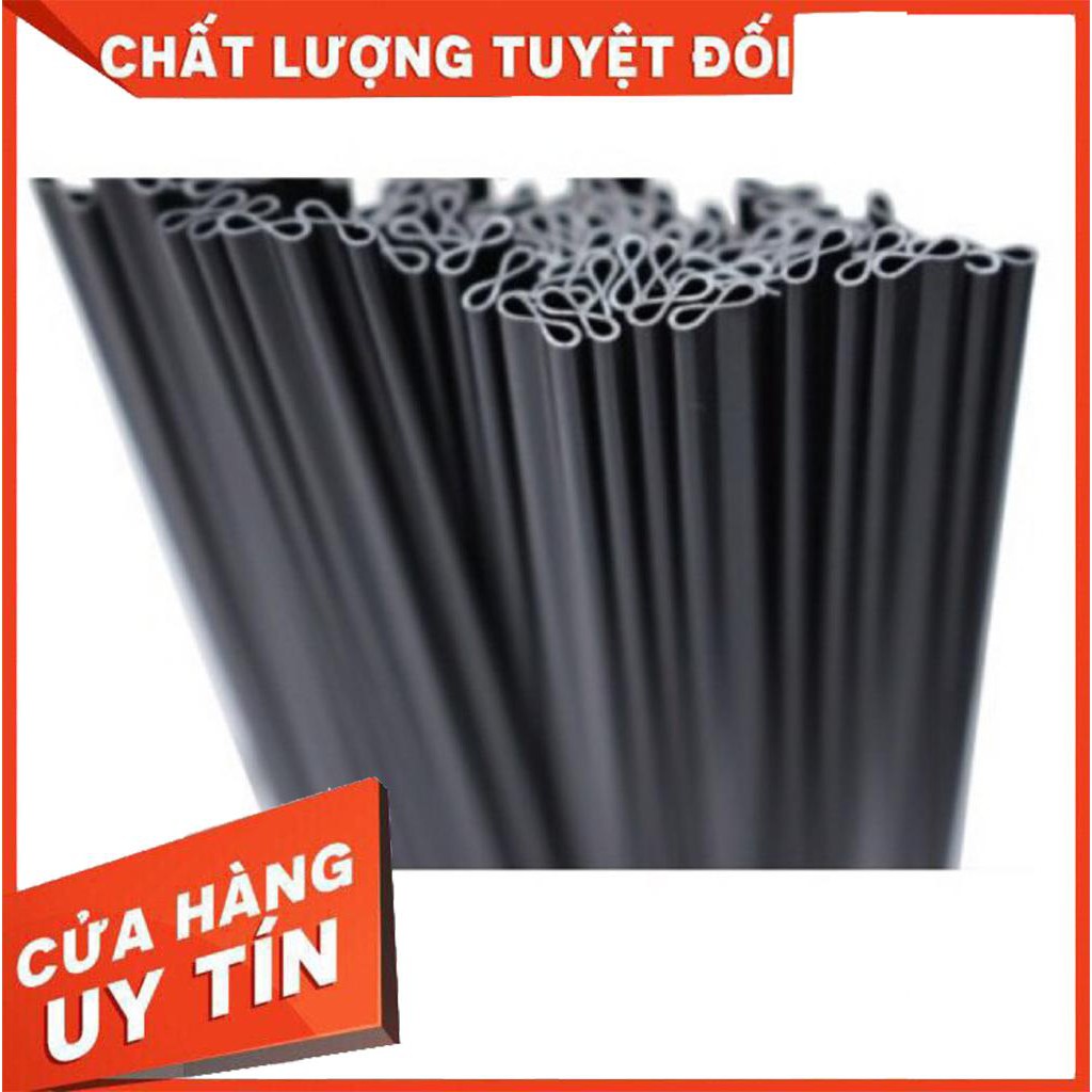 Ống hút cà phê nóng loại dẹt ngăn dòng chảy( Giá 1 gói)