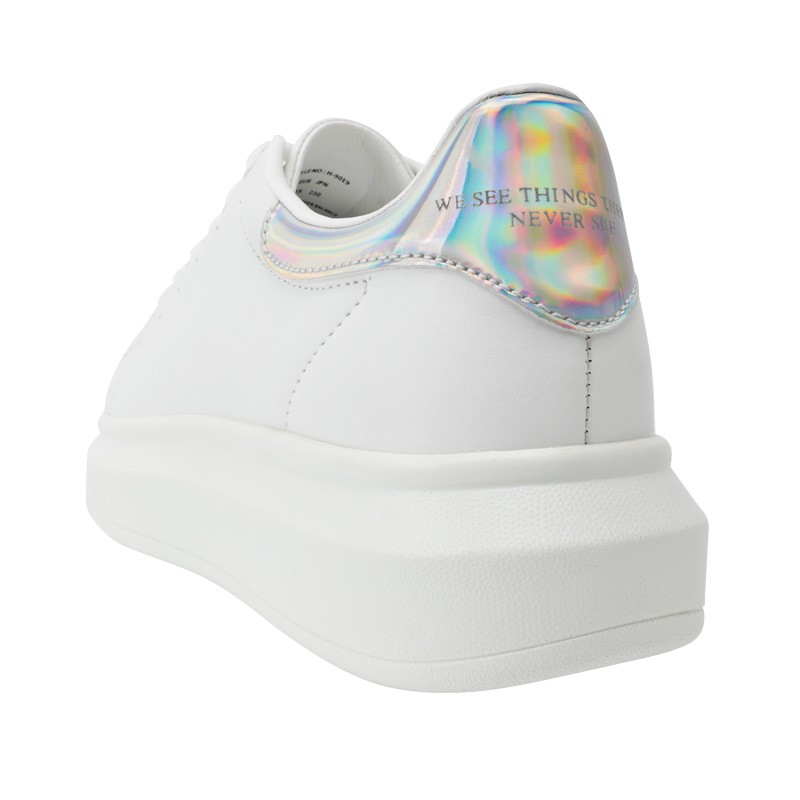 Giày Sneaker DOMBA HIGH POINT HG Auth (WHITEHOLOGRAM) ( Holo full gót Hologram) ( Có sẵn)