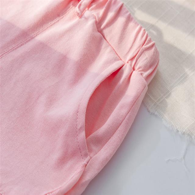 Quần Short Thể Thao Cotton Phối Ren Phong Cách Phương Tây Thời Trang Mùa Hè Hàng Mới 2022 Dành Cho Bé Gái