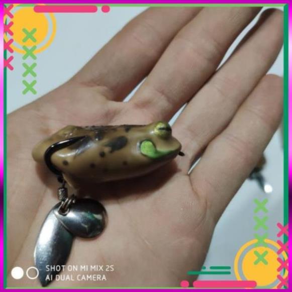 ⭐  FROG TOON mồi  giả   V4   8g  chuyên câu  cá  lóc   câu  lure  hàng  thái lan