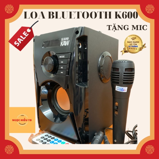 LOA BLUETOOTH KARAOKE MINI, THƯƠNG HIỆU KAW K500&K600, ÂM THANH CỰC ĐỈNH ĐƯỢC CẢI BIÊN TỪ PHIÊN BẢN A18 & A300