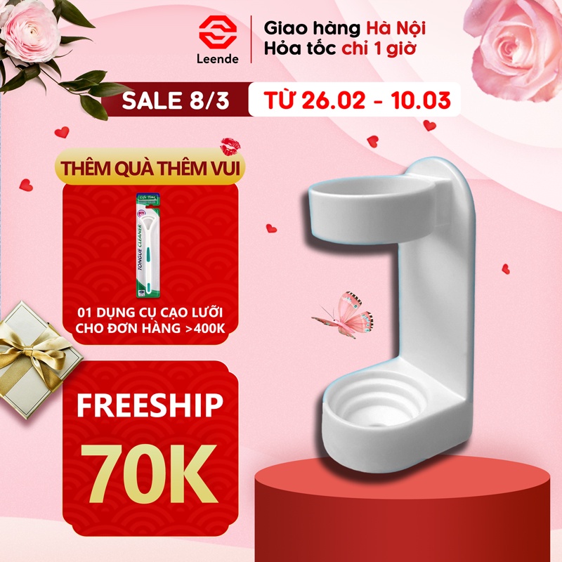 Giá để bàn chải đánh răng dính tường trong nhà tắm