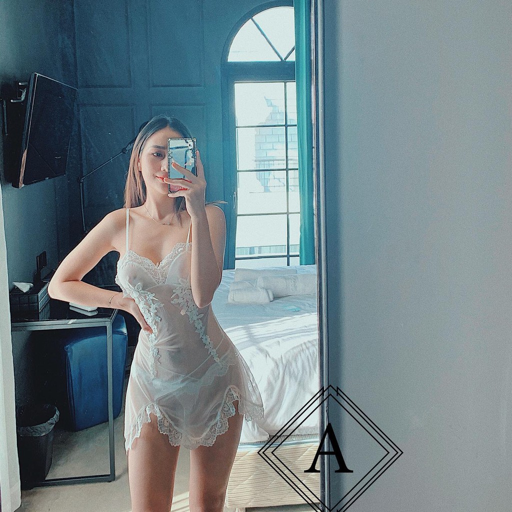 Đồ Ngủ Sexy Nữ|Váy ngủ cao cấp💫FreeShip - Có Ảnh Thât❣️ Ren Xuyên Thấu Gợi Cảm Đẹp Xuất Sắc(M56) | BigBuy360 - bigbuy360.vn