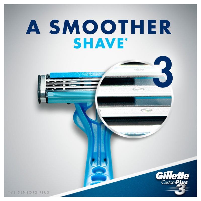 Dao cạo Gillette Custom Plus 3