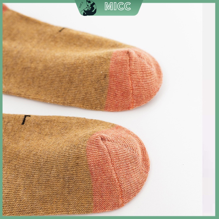 Bộ 5 Đôi Vớ Chất Liệu Cotton Thời Trang Thu Đông Ấm Áp Cho Bé