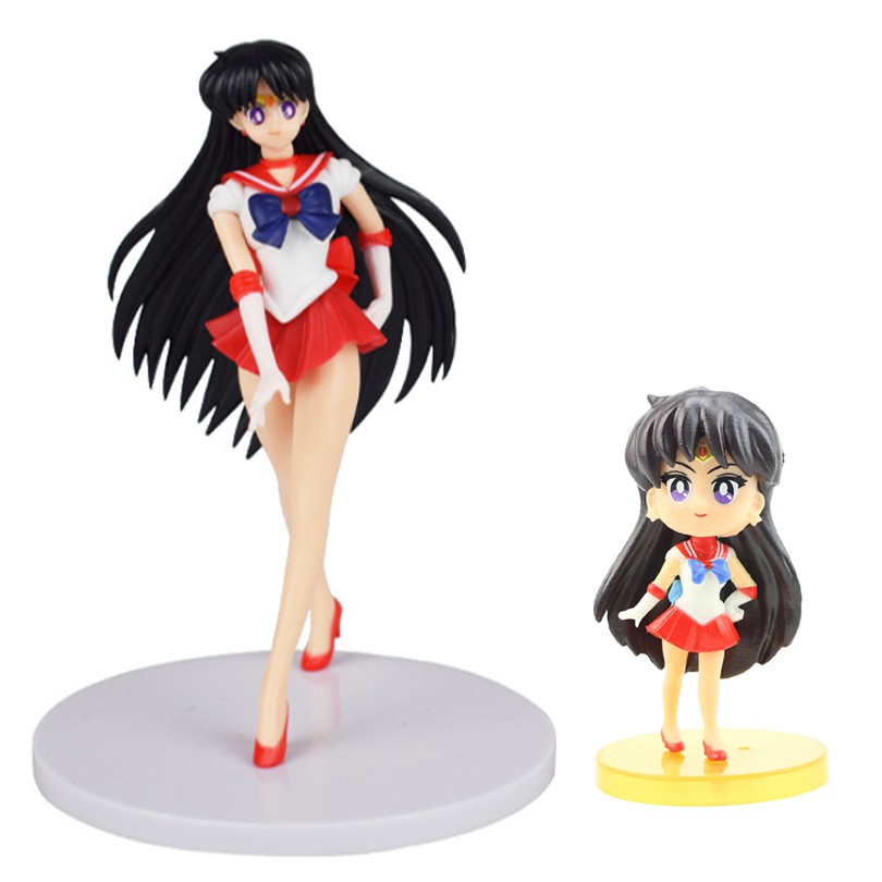 Bộ 02 đồ chơi mô hình thủy thủ mặt trăng - Sailor Mars