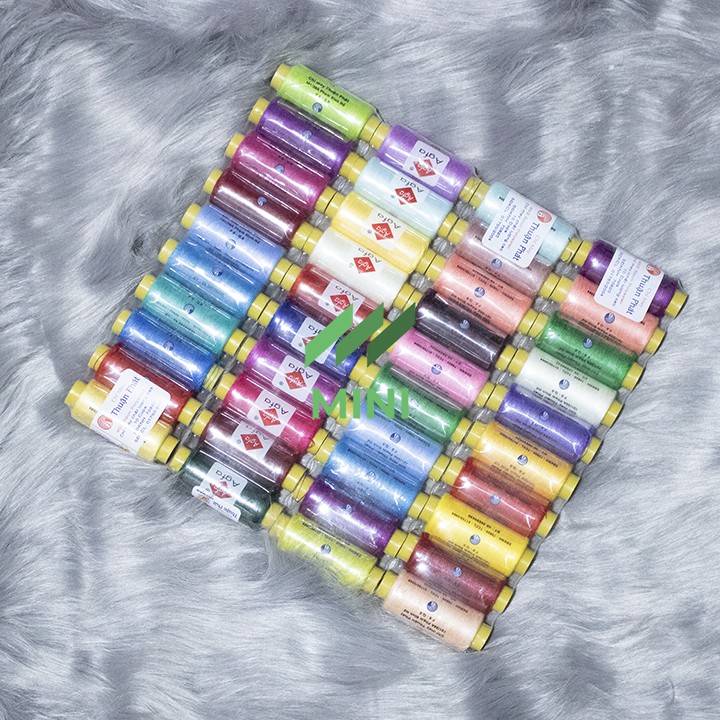 Set 10 cuộn chỉ may khâu vá quần áo