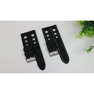 Dây đồng hồ cao su đục lỗ