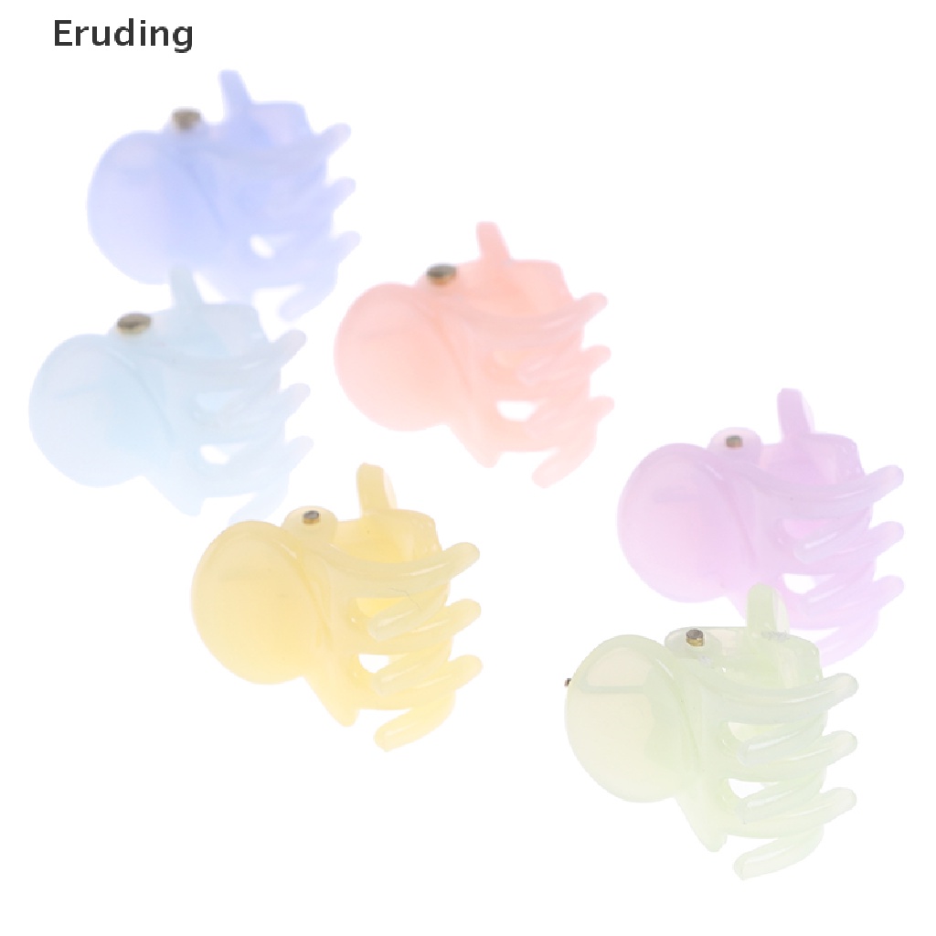 Bộ 12 Kẹp Tóc Nhựa mini 6 Màu