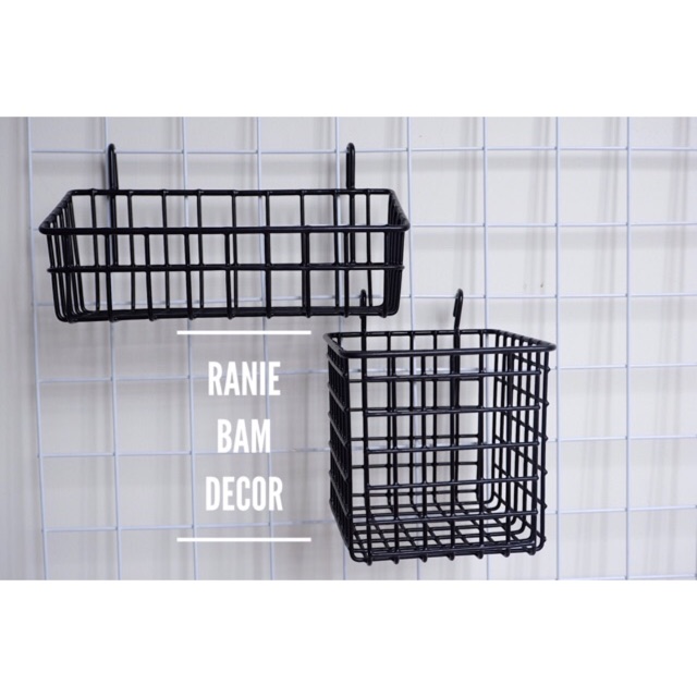 Rổ treo khung lưới