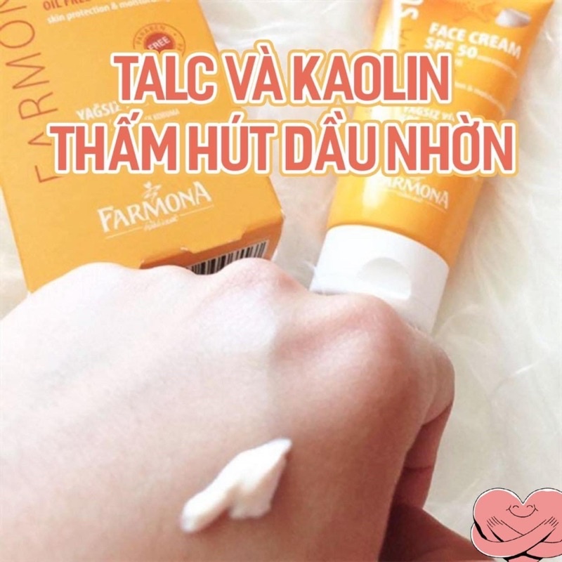 (Nội Địa) Kem Chống Nắng Farmona Sun Face Cream SPF50 Oil Free 50ml - Famona