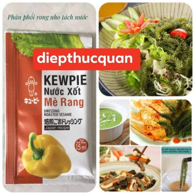 [ GIẢM CÂN ] 1 bịch nước sốt mè rang 15ml.