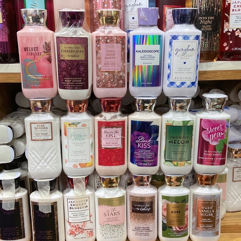 dưỡng thể Bath & body works