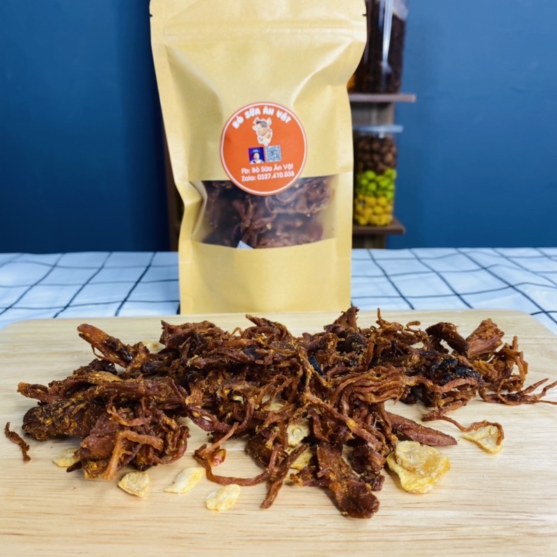 Khô Heo Cháy Tỏi 100gr Bò Sữa Ăn Vặt Có Video thực tế | BigBuy360 - bigbuy360.vn