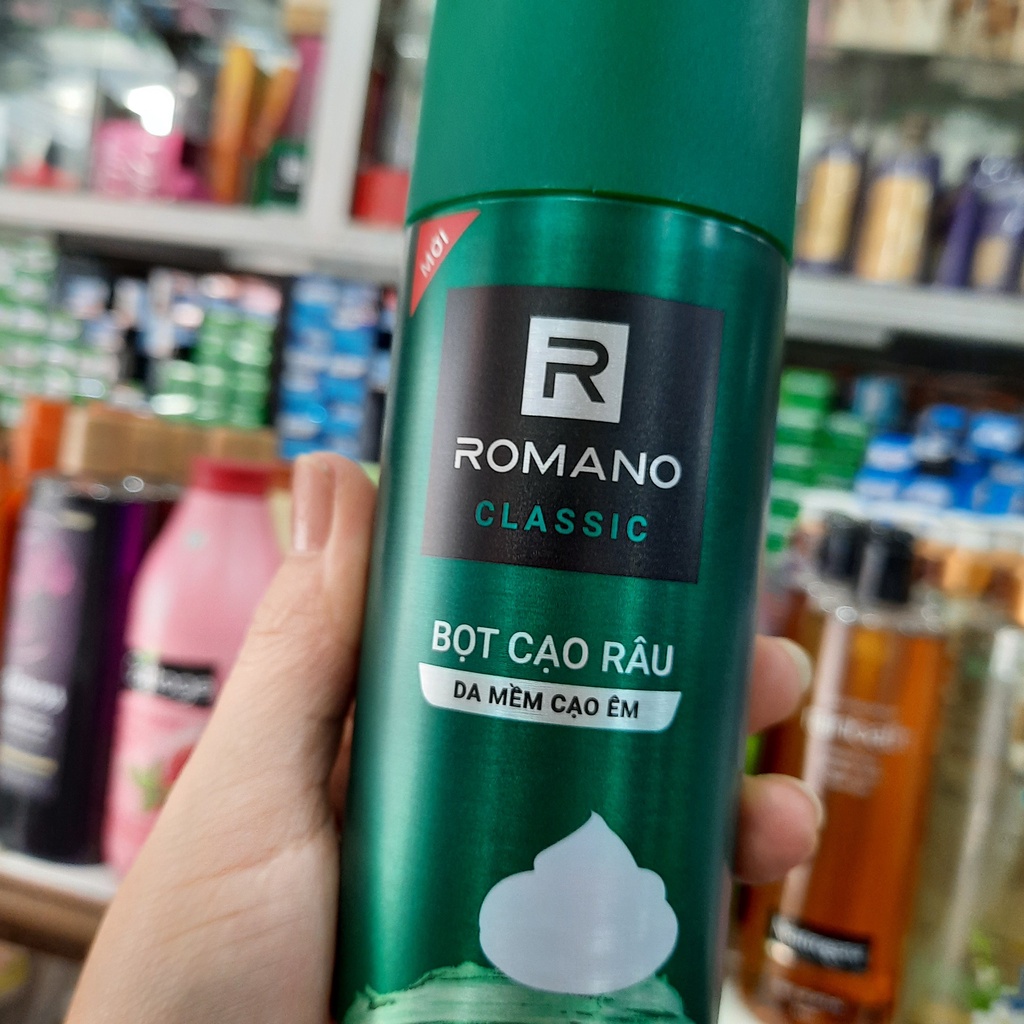 Bọt cạo râu Romano Classic 175ml