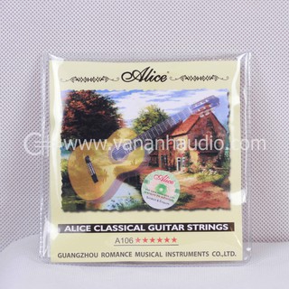 Dây đàn guitar classic Alice A106 (TẶNG KÈM DỤNG CỤ QUAY ĐÀN KHI MUA 2 BỘ)