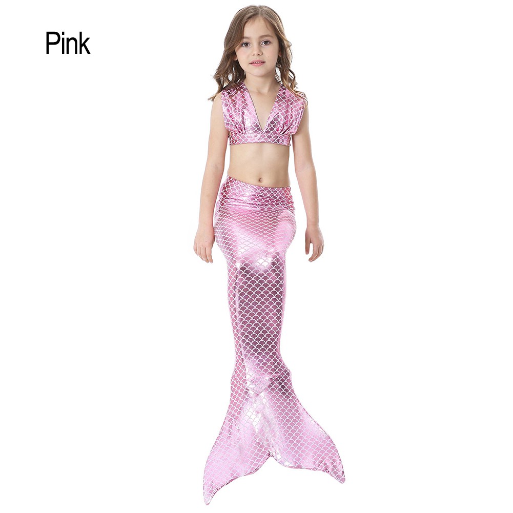 Bộ đồ bơi thiết kế phong cách nàng tiên cá đáng yêu dành cho bé