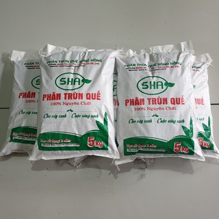 Bao Phân Trùn Quế (Phân Giun Quế) 5kg