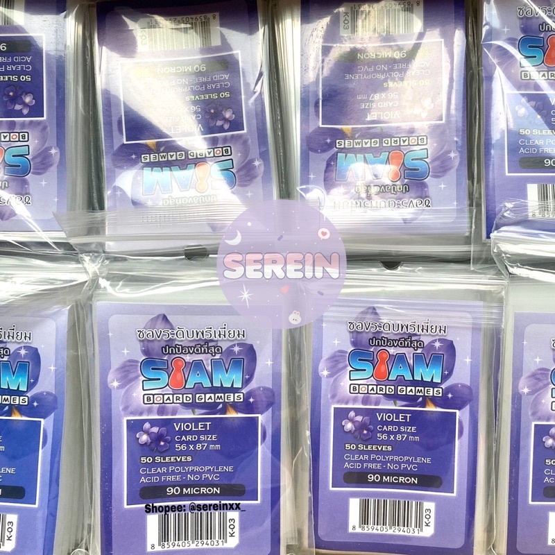 Sleeve Thái Siam SIÊU DÀY Bảo Quản, Đựng Card Thần Tượng