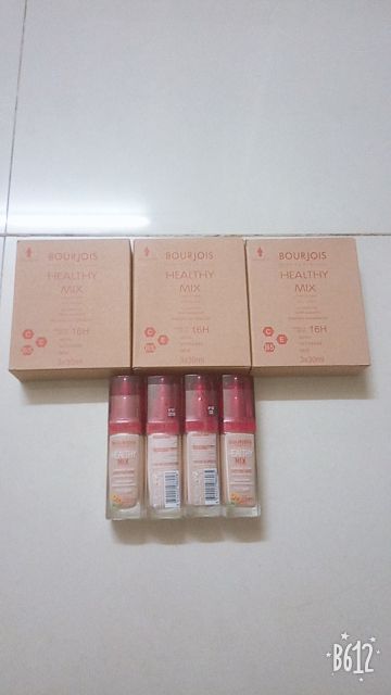 Kem nền Bourjois Healthy Mix Anti-Fatigue Foundation