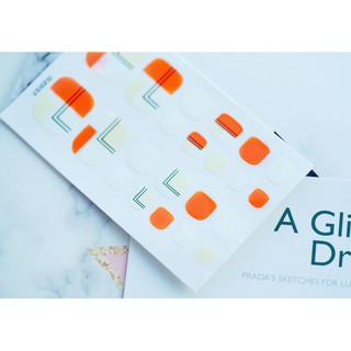 Miếng dán móng chân - Nail Wraps (22 miếng dán khô)