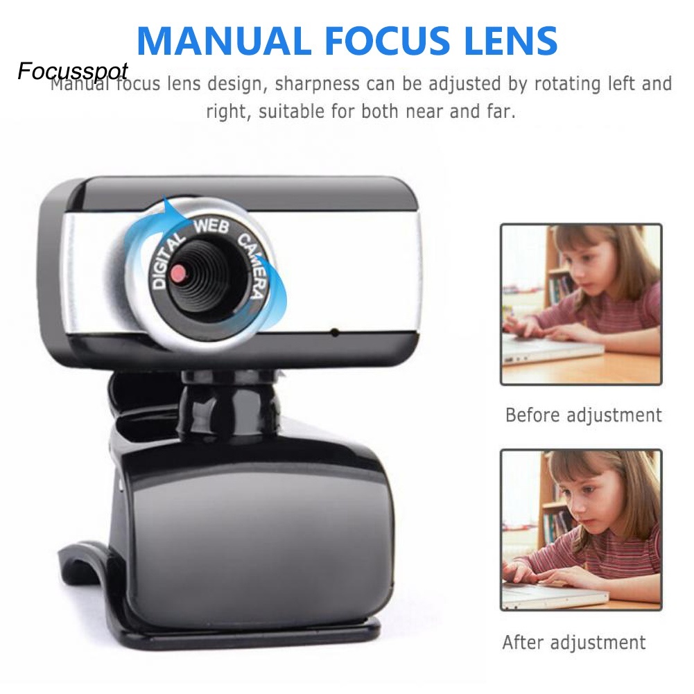 Webcam USB 2.0 640x480 có micro cho máy tính | BigBuy360 - bigbuy360.vn